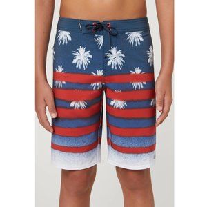 🌼 O'Neill Hyperfreak Sarfin USA Big Boys Board Shorts 28 (16) NWT